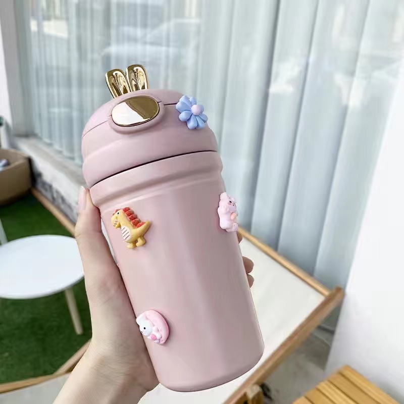 Creative Straw Thermos Cup